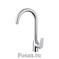 Смеситель для кухни с высоким изливом Bravat Eler F7191238CP-RUS