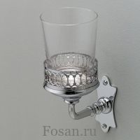 Стеклянный стакан для зубных щёток Devon&Devon Mayfair DD113CR